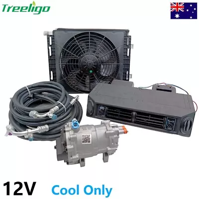 12V Universal Car Underdash Air Conditioner Auto Compressor Evaporator Cool Only • $770.03
