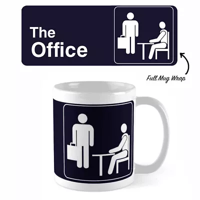 The Office - 'Logo-Sign' TV Show Coffee Tea Mug - Licensed **FREE DELIVERY** • $28.95