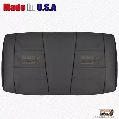 2002 2003 2004 Ford Mustang V6 Rear Bench Top Leather Seat Cover Dark Charcoal • $189.52