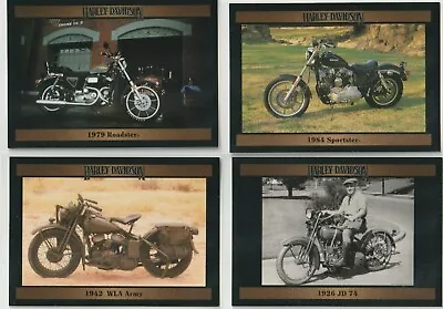 Harley Davidson ~ 1992 Collect-a-card Singles ~ Pick Your Card • $1.25