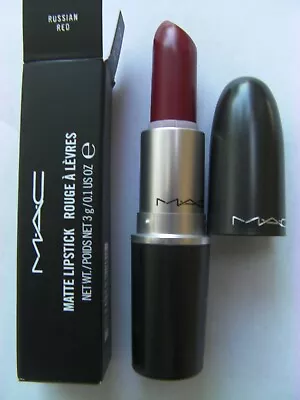 MAC Matte Lipstick Russian Red 3g Each Authentic • $19