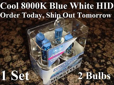 H4 9003 HB2 8000K Blue White Bi-Xenon HID High Low Beam Headlight Halogen Bulbs • $19.99