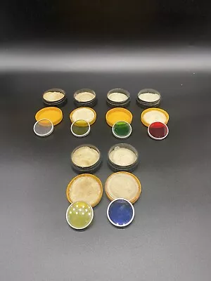 $29.99 • Buy Lot Of 6 KODAK Series V Wratten Filters Variety Of Colors With Cases
