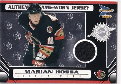 03/04 Pacific Prism Marian Hossa Game Jersey /150 #133 • $2.82
