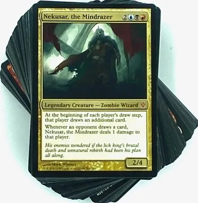 ***Custom Commander Deck*** Nekusar The Mindrazer - Wheels - EDH MTG • $79.17