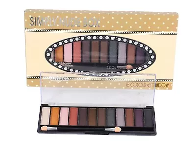 £3.49 • Buy Saffron  LONDON- 12 Colours EyeShadow NUDE BOX 8005