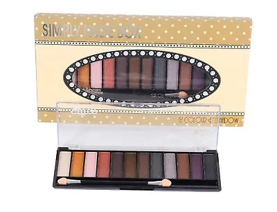 Saffron  LONDON- 12 Colours EyeShadow NUDE BOX 8005 • £3.49