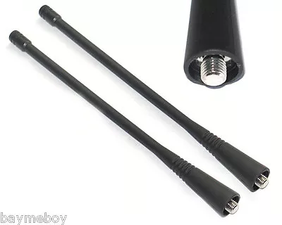 2 Antennas UHF Motorola CP200D CP200XLS EX500 EX600XLS GP300 HT750 HT1250 PR400 • $10