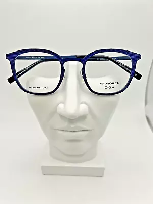 Morel OGA Aluminum 10147O Designer Eyeglasses Frames Blue BB05 49-22-145 • $122.19