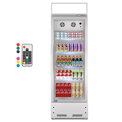 New Commercial Glass Door Refrigerator Merchandiser Beverage Bars Display Cooler • $882.55