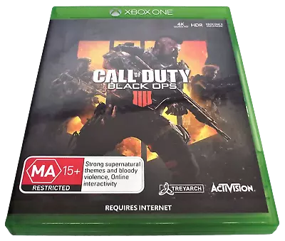 Call Of Duty Black Ops IIII 4 Microsoft Xbox One • $29.90