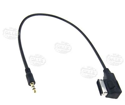 £12.47 • Buy AMI MMI 3.5mm AUX Jack For IPhone IPod Adapter Cable For Audi A3 A4 A5 A6 A8 Q5