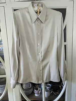 £35 • Buy Equipment Vintage Silk Blouse Shirt Size S