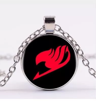 G3 - Fairy Tail - Red Logo - Necklace Pendant Necklace - NEW Gashapon • £2.57