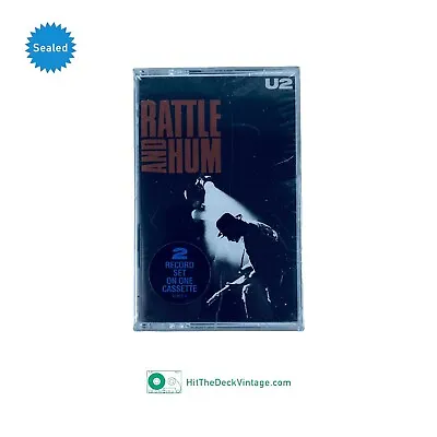U2 - Rattle And Hum Cassette Tape (1988) W/ Hype US 1st SEALED • $30