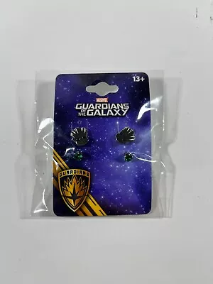 Marvel GROOT STUD EARRINGS SET Guardians Of The Galaxy Stainless Steel Cosplay • $14.99