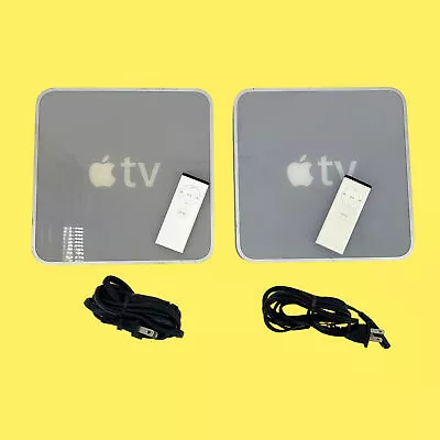 Lot Of 2 Apple TV Model A1218 Media Streamer 40GB 1st Gen W/remotes A1156 #L2134 • $31.98