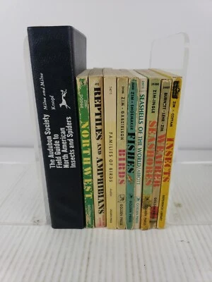 $29.95 • Buy Golden Nature Guides (9 Books) & Audubon Society Field Guide To Insects