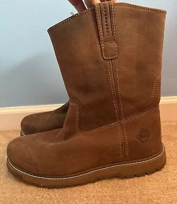 The Original Muck Boot Company - Soft Toe Leather Wellie Boots - Men’s Size 14 • $130