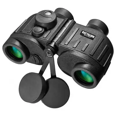 Barska 8x30 WP Battalion Tactical Binoculars W/Rangefinder & Compass AB11776 • $178.19