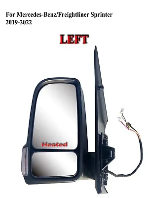 Driver Left Side Power Heated Mirror For Mercedes/Freightliner Sprinter 2019 • $109.99