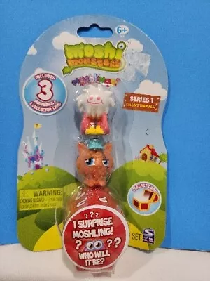 Moshi Monsters Series 1 Moshlings #54 Flumpy #03 Gingersnap 1 Surprise Moshling • $10