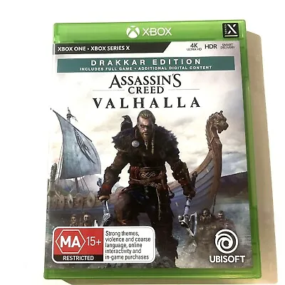 Mint Disc Xbox One Assassins Creed Valhalla Drakkar Edition Xbox One + Series X • $64.90