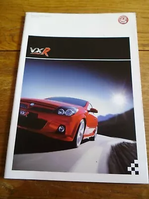 Vauxhall Vxr Range Brochure Astra Meriva Zafira  Vectra Monaro 2007 Ed1 • $10.09