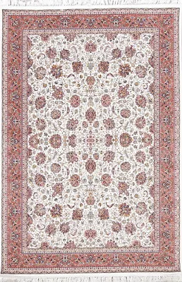 5x7 Wool Acrylic All Over Floral Very High Quality Area Rug Hereke • $252.60