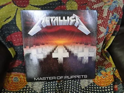 Metallica Master Of Puppets Lp 1986 Exc. Vinyl/cover/inner • $41