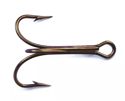 25 Pack Of Mustad Classic Treble Hooks - 3551 - Size 12 • $11.49