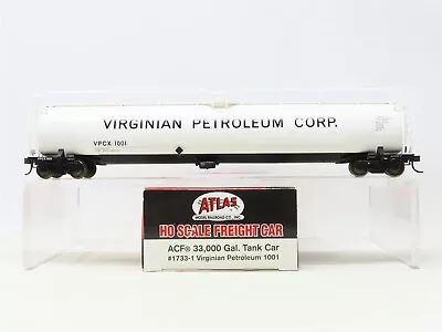 HO Scale Atlas 1733-1 VPCX Virginian Petroleum 33k Gal Tank Car #1001 • $39.95