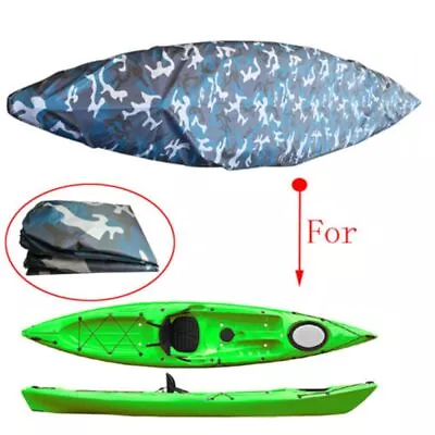 Kayak Storage Cover Boat Cover Solar Resistant Dust Cover Kayaking Accessories • £14.92