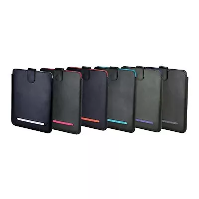 High Quality Black Leather IPad Samsung Android Universal Tablet Case Cover • £4