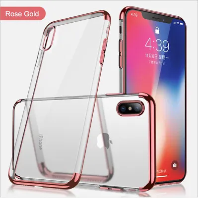 $4.95 • Buy IPhone X XS MAX XR 7 8 Case Silicon Protector Ultra Thin Cover Case Slim Skin