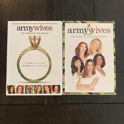 Army Wives -  The Complete First And Second  Season DVD Sets • $12