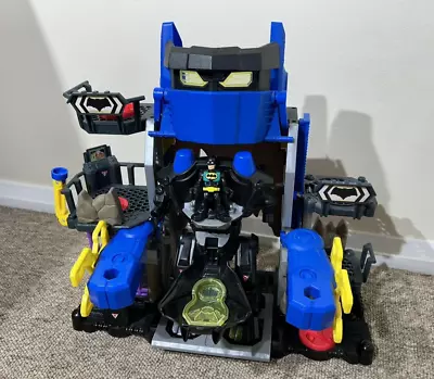 Imaginext DC Super Friends Robo Batcave Batman Superhero Fisher Price Toy Bundle • £29.99