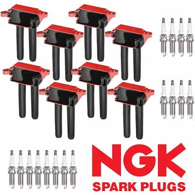 Energy Ignition Coil & NGK Iridium Spark Plug For Chrysler Dodge Charger UF504 • $295.60