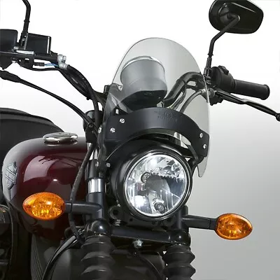 National Cycle Flyscreen Windshield With Black Mount Clear #N2530-002 • $134.95