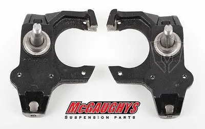 $1349 • Buy Mcgaughys 5864 Chevy BelAir Impala Drop Spindles W/ Power Disc Conversion 4 Whee
