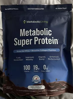 Metabolic Living Metabolic Super Collagen Protein - Dark Chocolate • $45