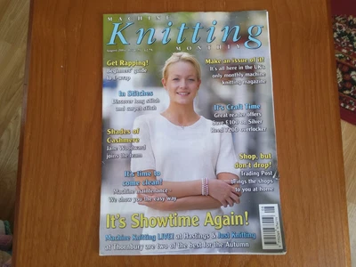 £4.50 • Buy Machine Knitting Monthly Magazine, August 2004 Issue 79