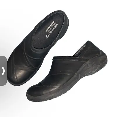 Merrell Encore Eclipse 2 Casual Slip On Shoes Black Leather J46732 Women’s 11 • $27.60