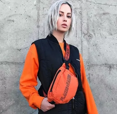 Places + Faces Orange Waist Bag • $220