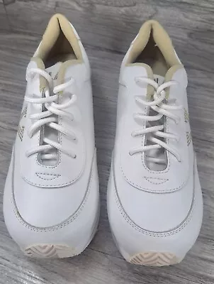 Volatile White Leather Expulsion Chunky Platform Sneakers Size 8 Rare • $55