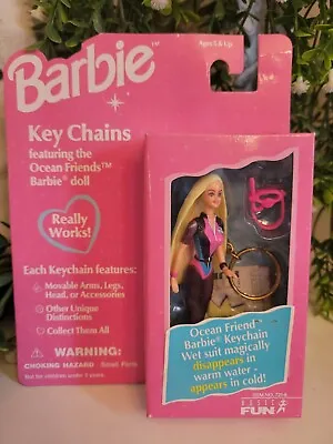 $7.99 • Buy Vintage Barbie Keychain In Original  Still In Package