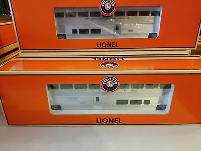Lionel #39129 Santa Fe Hi-level Aluminum 4 Pk. Passenger Cars Ln Cond. Bxs • $999