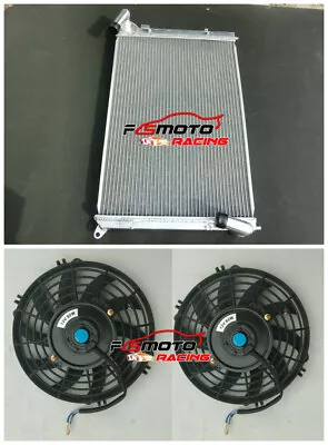 MT Aluminum Radiator+Fan For MINI COOPER S1.6L Supercharged R52 R53 2002-2008 • $170