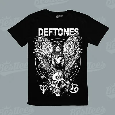 Unisex Deftones American Alternative Metal Band Owl Eagles Skull Music T-Shirt • $38