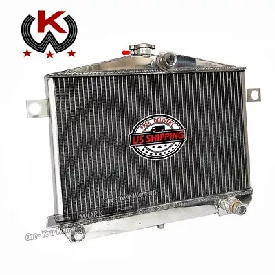 Fits 1959-1973 Volvo Amazon P1800 W/B18 B20 GT 1.8 2.0L 2-Row Aluminum Radiator • $127